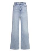 Mango Danila Wideleg High-Rise Jeans Blå