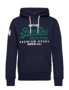 Superdry Vl Hood Blå