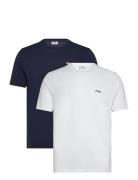 FILA Brod Tee / Double Pack Vit