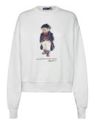 Polo Ralph Lauren Polo Bear Fleece Crewneck Sweatshirt Vit