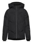 Jack & J S Jcoslay Heat Quilted Puffer Sn Jnr Svart