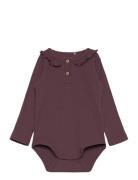 Fixoni Body Ls Rib Burgundy