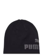 PUMA Ess No 1 Logo Cuffless Beanie Jr Svart