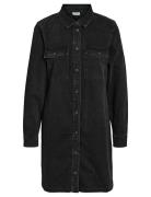 NOISY MAY Nmnew Signe L/S Denim Dress Vi001Bl Noos Svart