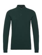 Superdry Long Sleeve Cotton Pique Polo Grön