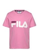 FILA Baia Mare Classic Logo Tee Rosa