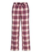 Missya Check Flannel Night Pant Rosa