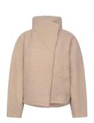 Gina Tricot Soft Teddy Jacket Beige