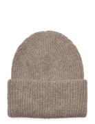 Gina Tricot Rib Beanie Beige