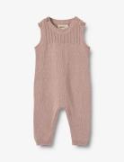 Wheat Knit Romper Vigge Rosa