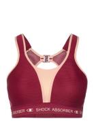 Shock Absorber Ultimate Run Bra Padded 06S7 Burgundy