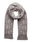 GANT G Pattern Wool Scarf Kräm