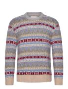 GANT Fair Isle C-Neck Multi/patterned