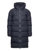 Rains Alta Longer Puffer Jacket W3T4 Marinblå