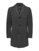 ONLY & SONS Onsjaylon Wool Coat Otw Noos Grå