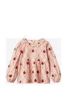 Fliink Apple Ls Blouse Rosa