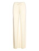 Organic Basics Soft Knit Straight Leg Pants Kräm