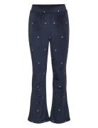 Vero Moda Girl Vmvelvet Hw Flared Pants Jrs Girl Marinblå