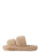 Name It Nkfnus Faux Fur Slipper Beige