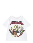 Name It Nmmjac Kungfupanda Nreg Ss Top Box Sky Vit