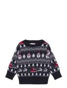 Christmas Sweats The Stylish Christmas Jumper Navy Svart