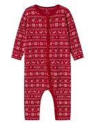 Name It Nbnvismas Ls Nightsuit Röd