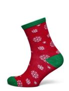 Vero Moda Vmelf Socks Xmas Röd