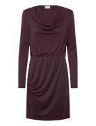 Dante6 Orion Jersey Mini Dress Burgundy