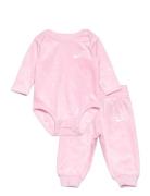 Nike Nike Essentials Bodysuit And Pants Set Rosa