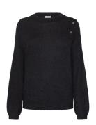 Dante6 Bruni Fancy Button Sweater Svart