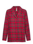 Lindex Nightshirt Flannel Check Röd