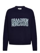 Mads Nørgaard Recy Soft Knit Tilona Sweater Marinblå