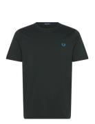 Fred Perry Crew Neck T-Shirt Grön