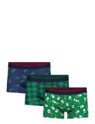 ONLY & SONS Onsxmas Multi Boxer 3-Pack Marinblå