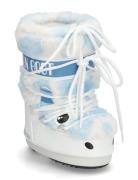 Moon Boot Mb Icon Yeti Faux Fur Blå