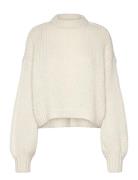 Vero Moda Vmfeng Ls O-Neck Pullover Ga Boo Kräm