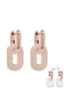 Marmara Sterling Goldplated Link Earrings Rosa