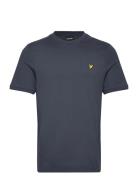 Lyle & Scott Ottoman Tipped T-Shirt Marinblå