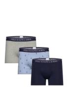 Polo Ralph Lauren Underwear Bci Cotton/Elastane-3Pk-Trn Marinblå