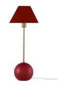 Globen Lighting Table Lamp Iris 20 Cream Röd