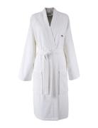 Lacoste Home Ldefile2 Bath Robe Vit