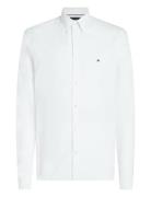 Tommy Hilfiger Oxford Dobby Rf Shirt Vit