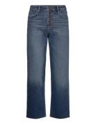 Lauren Ralph Lauren High-Rise Relaxed Straight Ankle Jean Blå