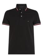 Tommy Hilfiger Tipped Slim Fit Polo Svart