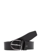 Calvin Klein Ck Metal Loop Rnd Buckle 3.0 Svart