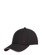 Tommy Hilfiger Corp 6 Panel Cap Recycled Poly Svart