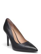 Lauren Ralph Lauren Burnished Calf-Lindella Ii-Pm-Cto Svart