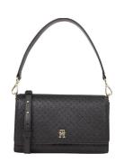 Tommy Hilfiger Th Eternity Shoulder Bag Mono Svart