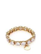 Bud To Rose Celine Bracelet Clear/Gold Guld