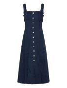 French Connection Arywode Denim Dress Marinblå